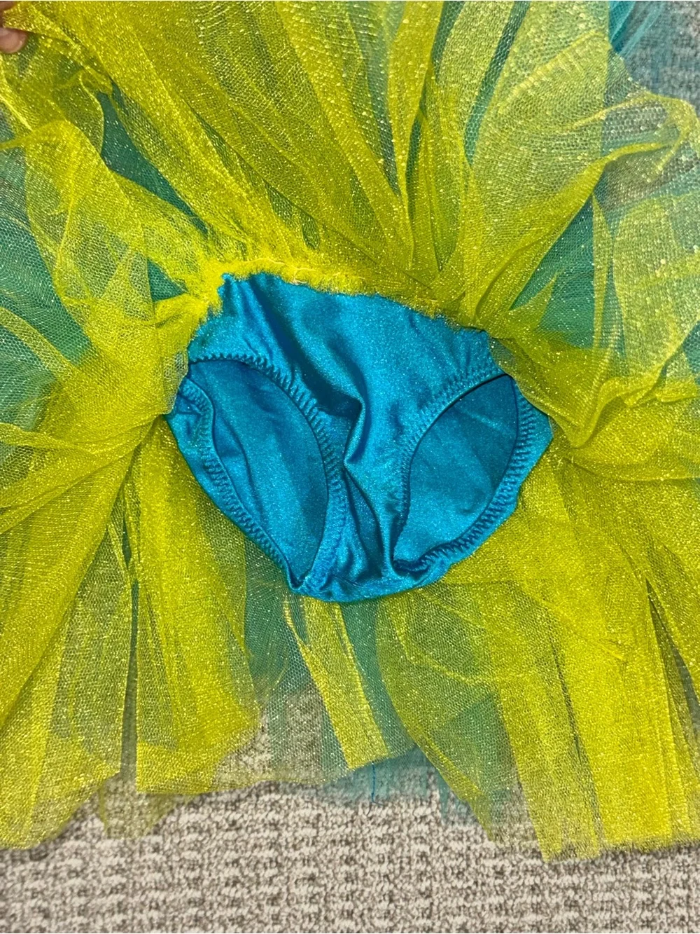 Art Stone (Revolution Dancewear) Sequin Tutu Costume w/ Bows